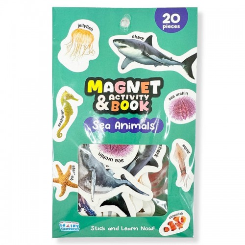 Magnet & Activity Book : Sea Animals