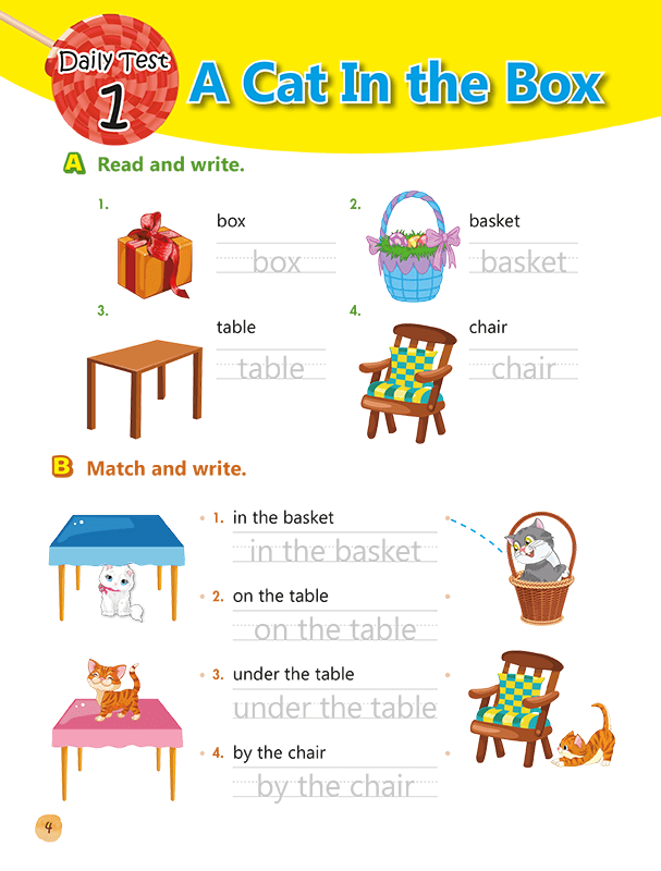 หนังสือ Fun English For Preschool 4 : แบบฝึกอ่านภาษาอังกฤษสำหรับเด็กก่อนวัยเรียน-วัยอนุบาล  4 + Workbook