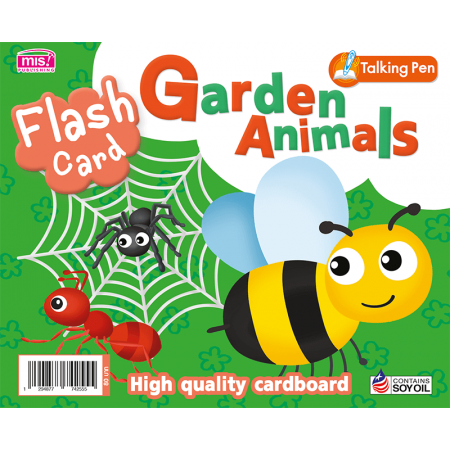 Flash Card - Garden Animals