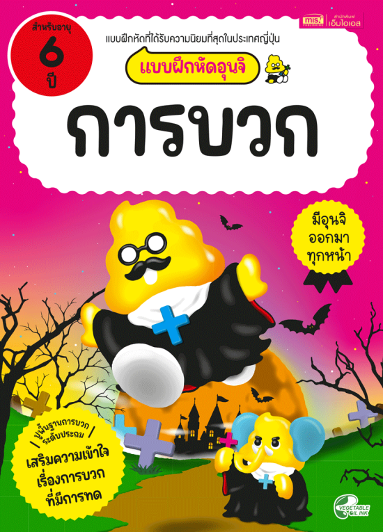 แบบฝึกหัดอุนจิ การบวก 6 ปี