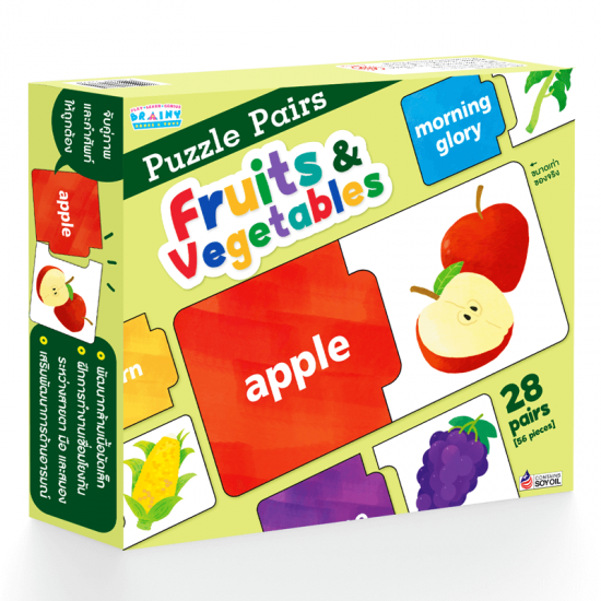 Puzzle Pairs Fruit & Vegetable