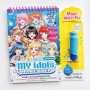 Magic Water Coloring Book : My Idol Makeover