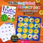 หนังสือเรียนรู้คำศัพท์ Fruits and Vegetables พร้อม Memory Box : Matching Pairs จับคู่ ฝึกสมอง