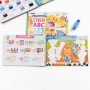 Magic Water Coloring Book : กขค ABC 123