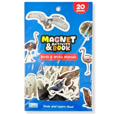 Magnet & Activity Book : Birds and Arctic Animals