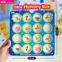 หนังสือเรียนรู้คำศัพท์ Fruits and Vegetables พร้อม Memory Box : Matching Pairs จับคู่ ฝึกสมอง