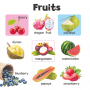 100 First Fruits & Vegetables (Board Book)