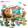 3D jigsaw puzzle : สัตว์ป่า