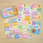 หนังสือแบบฝึกอ่าน พร้อมจิ๊กซอว์จับคู่ : ABC