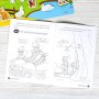 หนังสือนิทานภาพระบายสี พร้อม Pull & Stick : Farm Animals ภาพจริง
